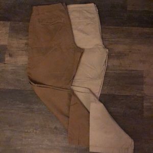 Two old navy khakis sold as bundle